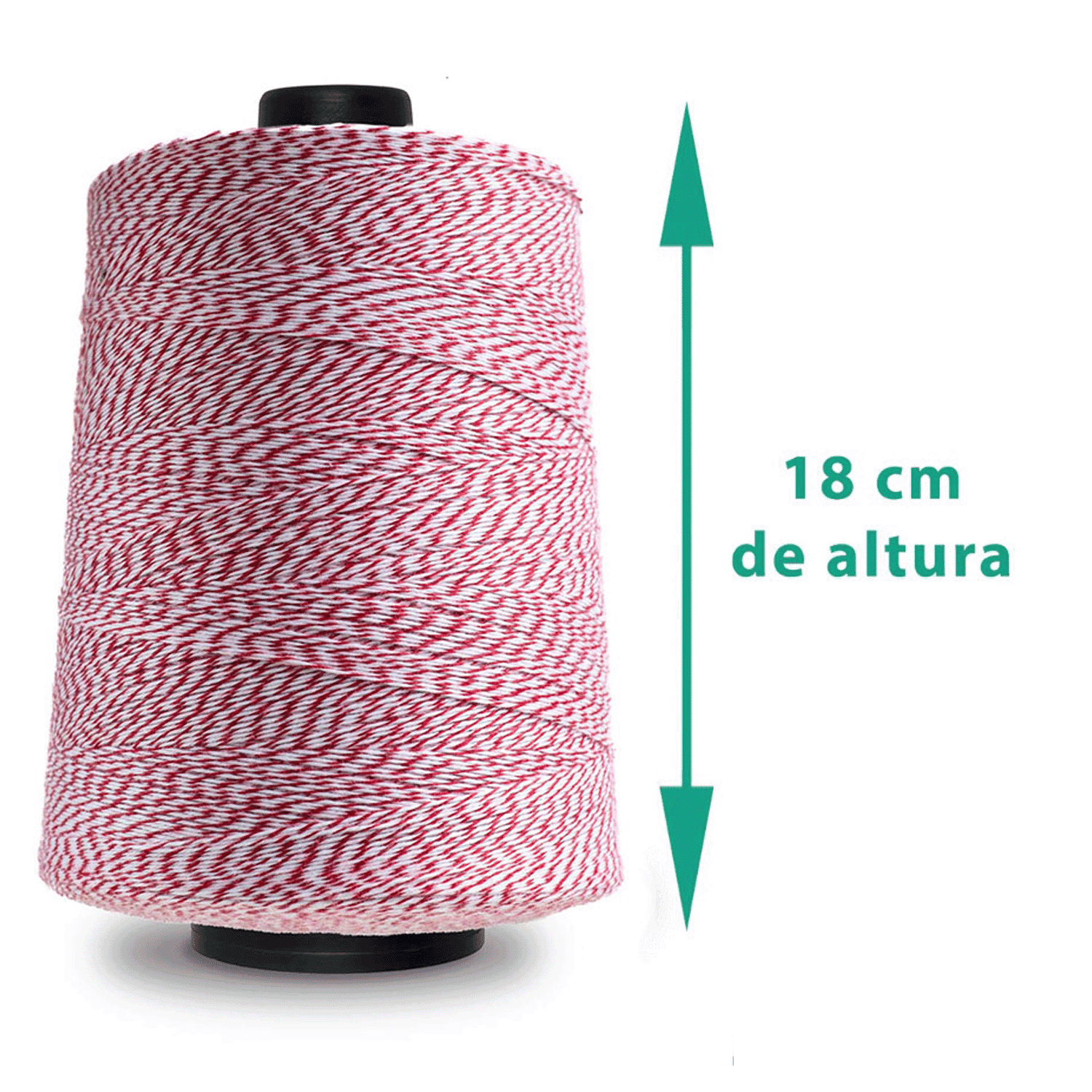 Linha para Sacaria Vermelha Mesclada 1Kg - 20 Cones - Imagem 3