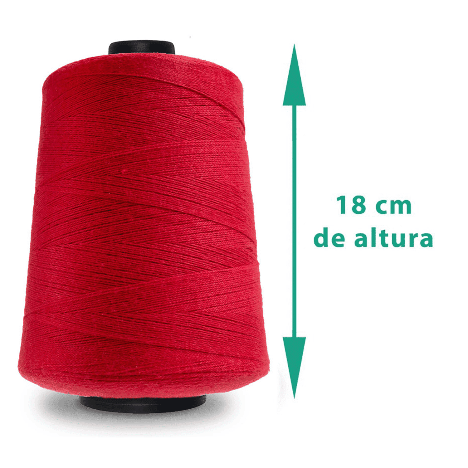 Linha para Sacaria Vermelha 1Kg - 20 Cones - Imagem 3