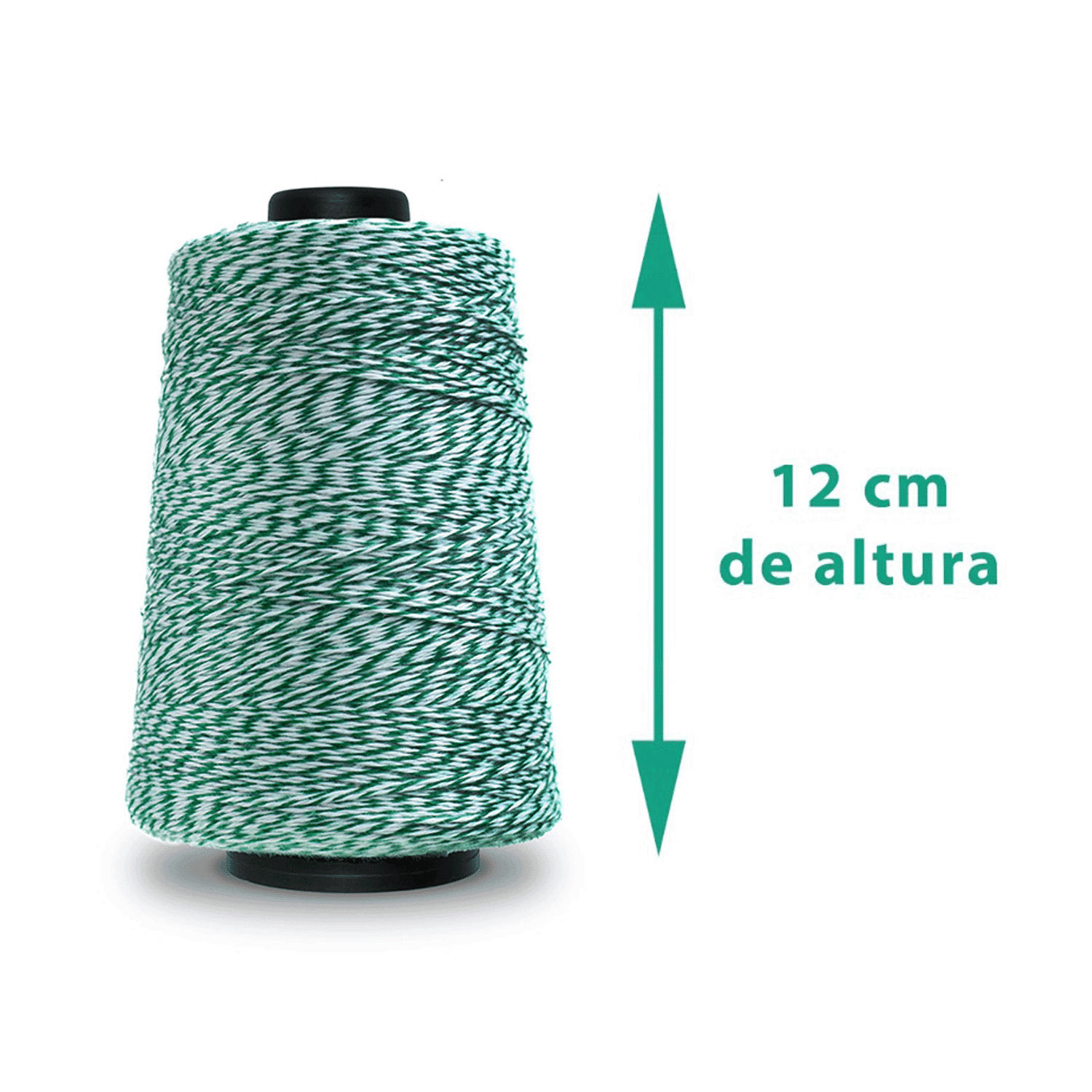 Linha para Sacaria Verde Mesclada 250g - 40 Cones - Imagem 3