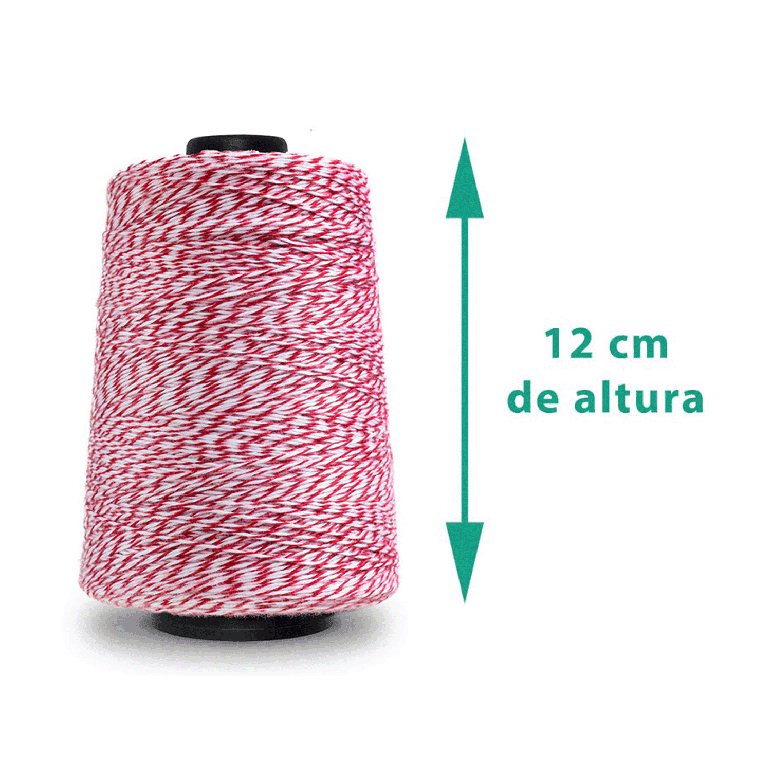 Linha para Sacaria Vermelha Mesclada 250g - 40 Cones - Imagem 3