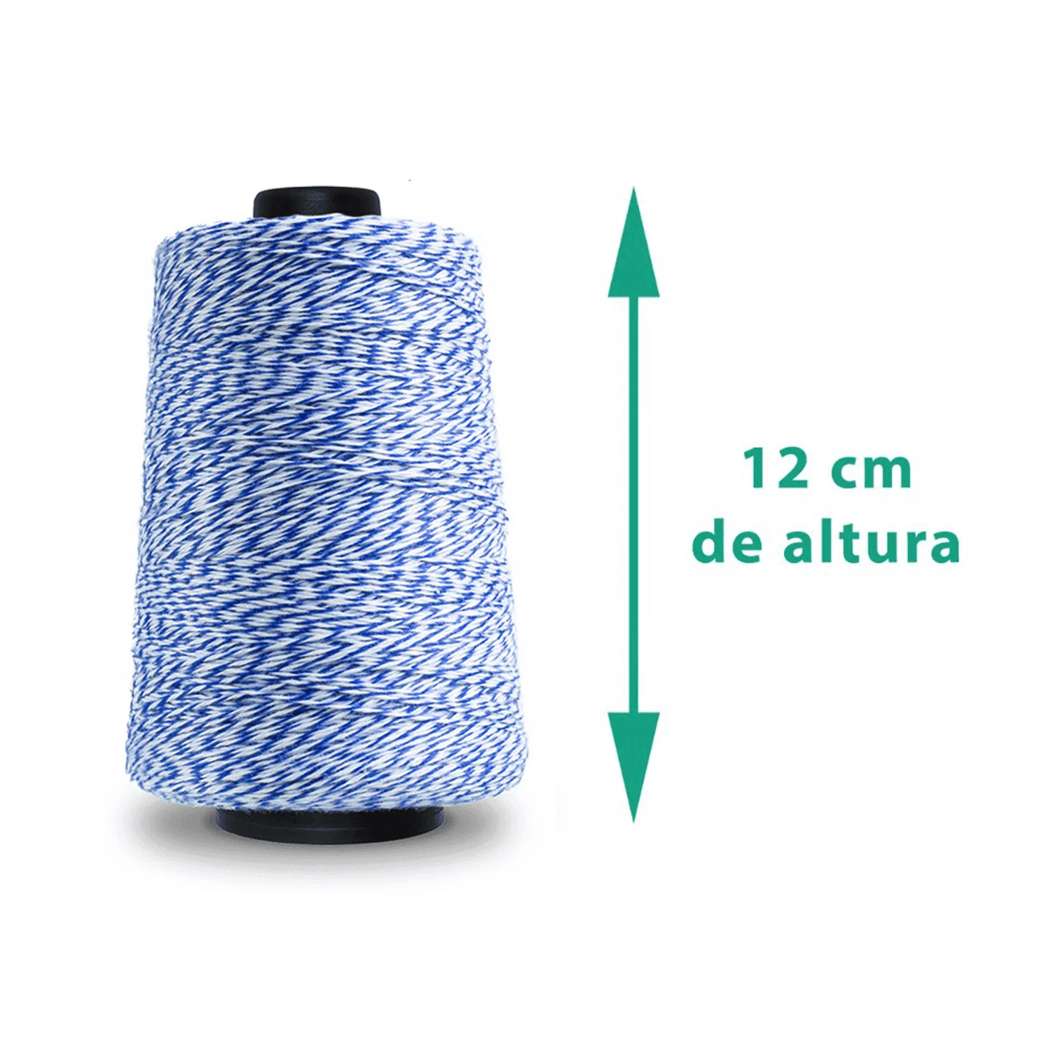 Linha para Sacaria Azul Mesclada 250g - 80 Cones - Imagem 3