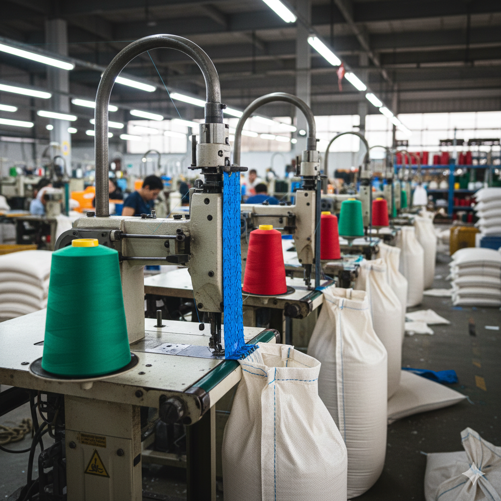 Linha colorida para costura de sacos: aplicações e benefícios na indústria
